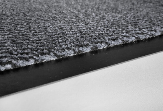 Saphir 90 x 150 cm. Meleret, Grå