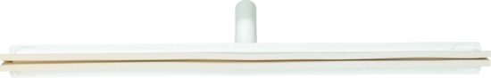 Gummiskraber med drejeligt led, 70 cm, hvid