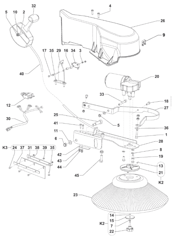 Sidekost Kit Venstre FL760