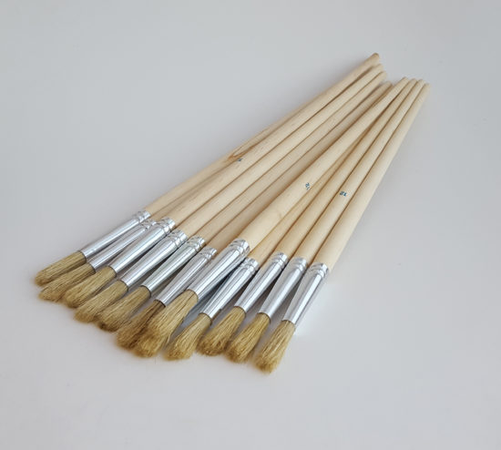 Pensel, skrive, industri 12 mm.