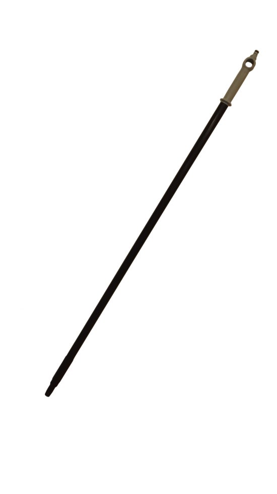 Plastskaft m/vandgennemløb 150 cm