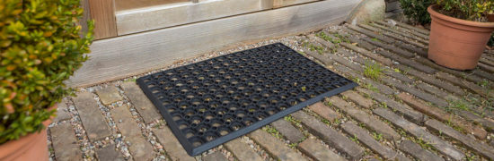 Ringmåtte/Faldunderlag m/falset kant 40 x 60