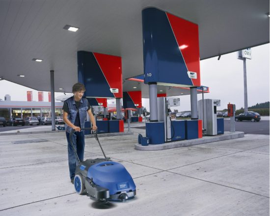 Nilfisk Floortec 350 B Feje/sugemaskine