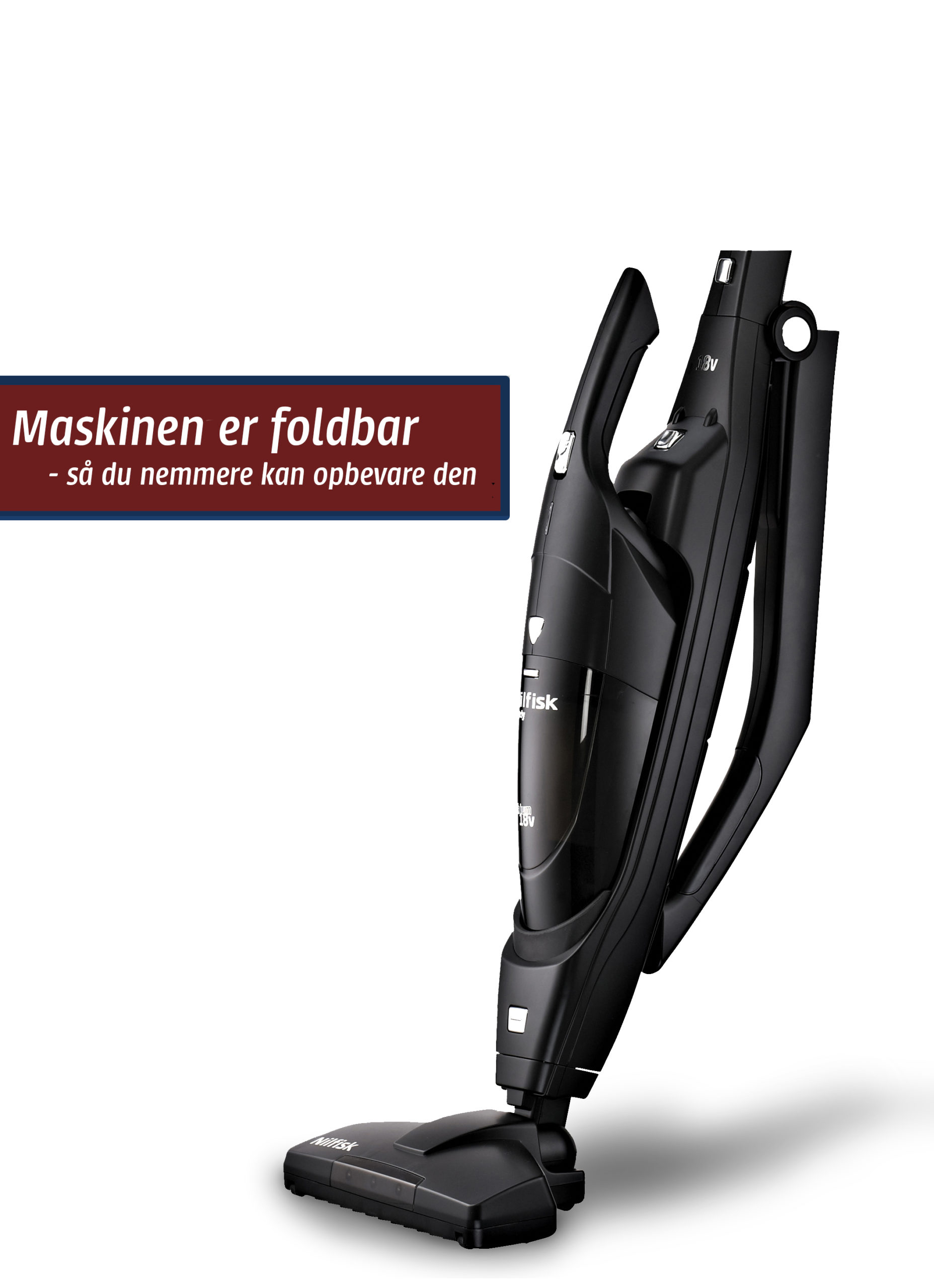 Nilfisk Handy 2-in-1 25.2V Black, nu til DKK - Billigkoste.dk