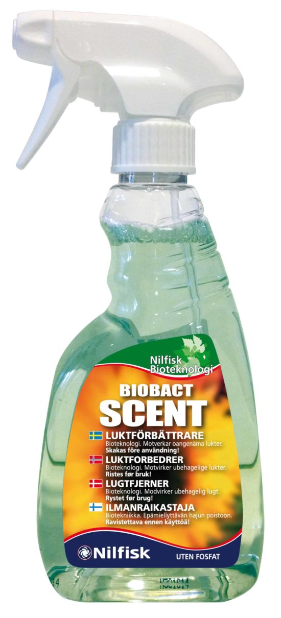 Biobact Spray 500 ml. effektiv dårlig lugt bekæmpelse