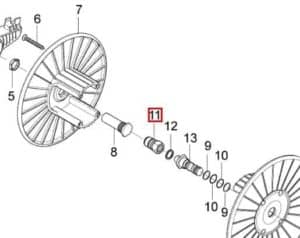 Ergo højtrykskobling DN10 3/8" HAN