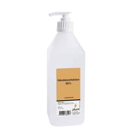 Hånddesinfektion Plum 600 ml.m.pumpe m.glycerin