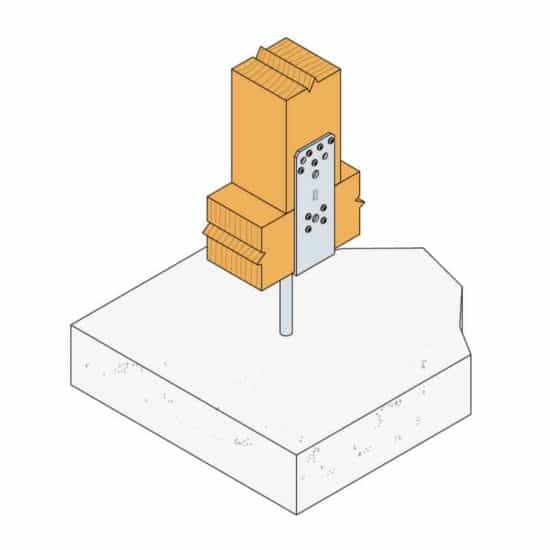 Stolpesko 100x70x4 mm.