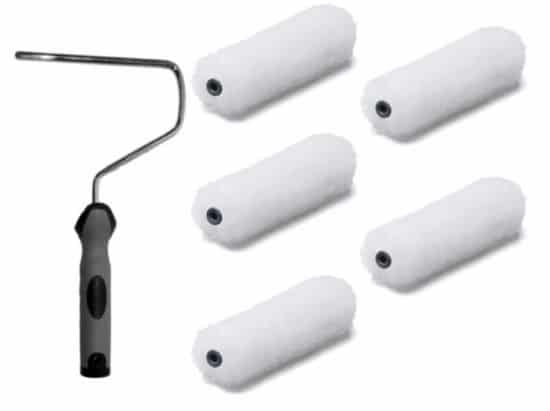 Malerrullesæt 15 cm. Ø6 mm