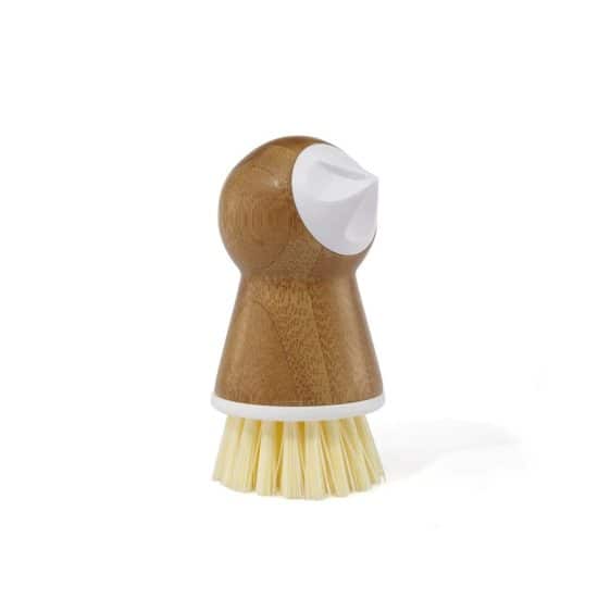 Tater mate grøntsagsbørste hvid