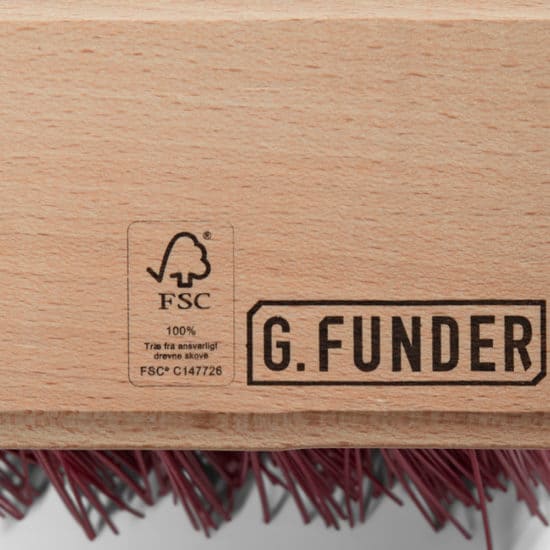 Gadekost nylon 35 cm. FSC Certificeret u. skaft