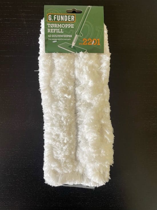 Halvpalle med tørmopper 594 stk.