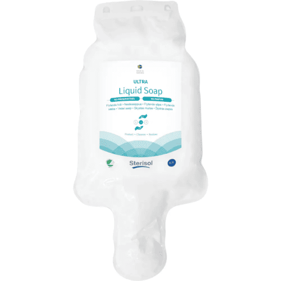 Sterisol ultra mild sæbe 0,7 L.