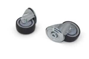 Wheel castor D.80 2 stk./sæt